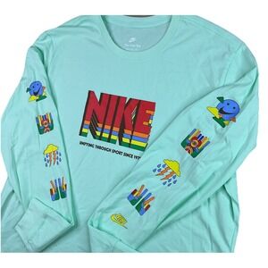 Nike Sportswear T-Shirt  Herren Langarmshirt Unifying Through DX1051 Men Sz 2XL